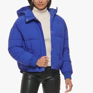 Levi's Women's Cinch Waist Puffer Jacket